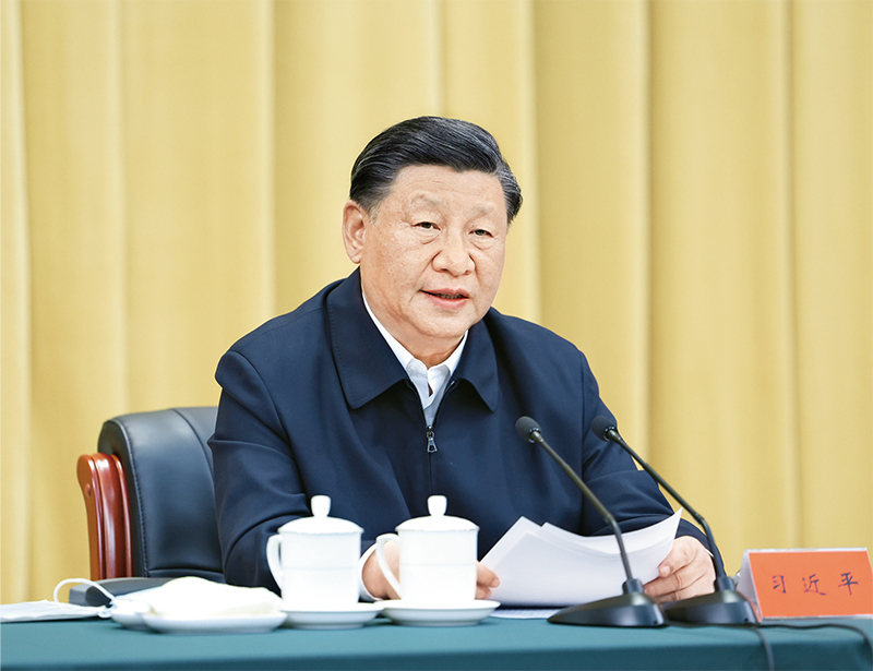 2023年6月2日，，，，，中共中央总书记、国家主席、中央军委主席习近平在北京出席文化传承发展座谈会并发表重要讲话。。。。。。 新华社记者 鞠鹏/摄